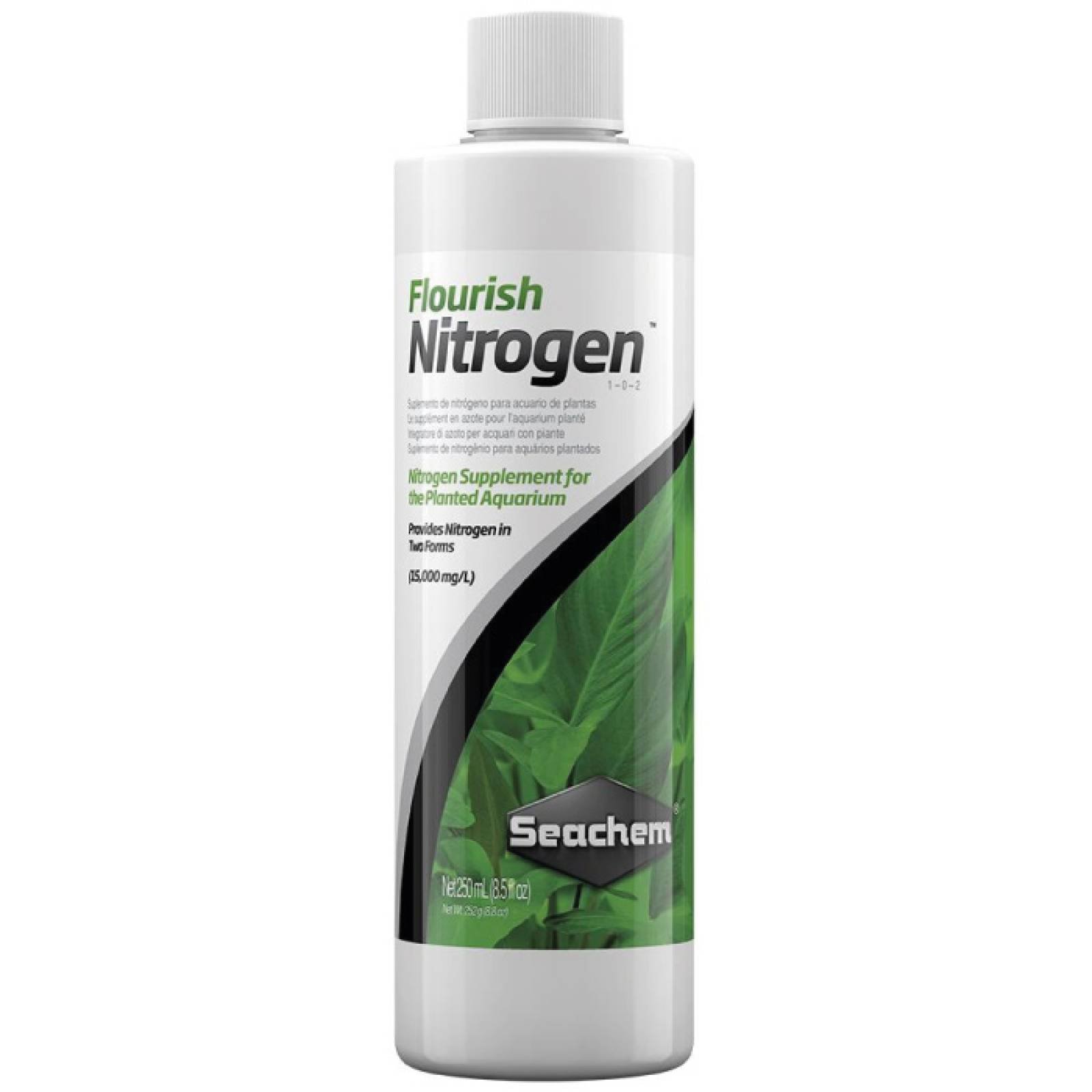 Seachem Flourish Nitrogen 250 Mililitros Carbono Orgánico para Plantas