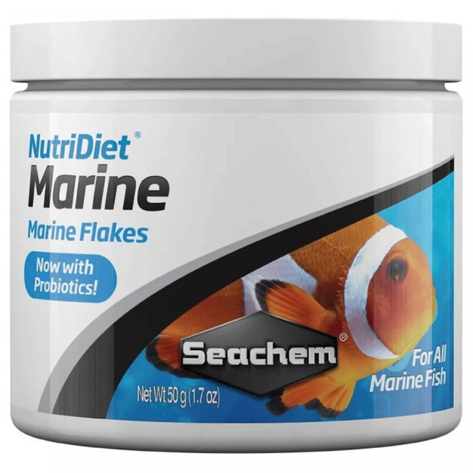 Seachem Nutridiet Marine Flakes Con Probióticos 15 gramos