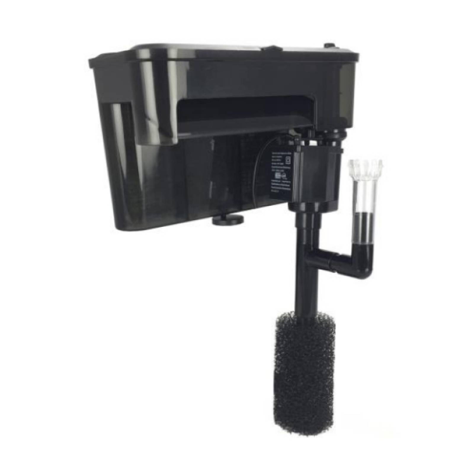 BOYU FILTRO DE CASCADA ULTRA DELGADO WF-2045 PARA ACUARIO DE 100-150 LT CON DESNATADOR INCLUIDO.