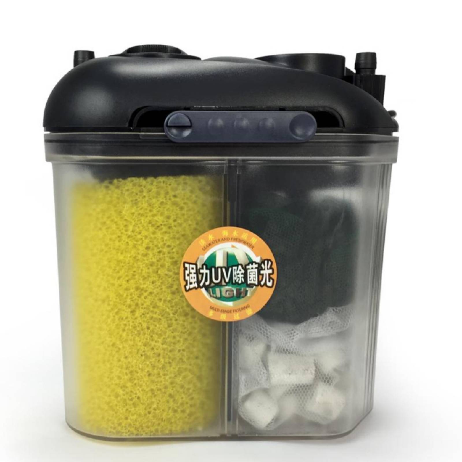 FILTRO DE CANASTA BOYU EFU-05 CON UV DE 5 W PARA ACUARIOS DE 20 - 100 LT 