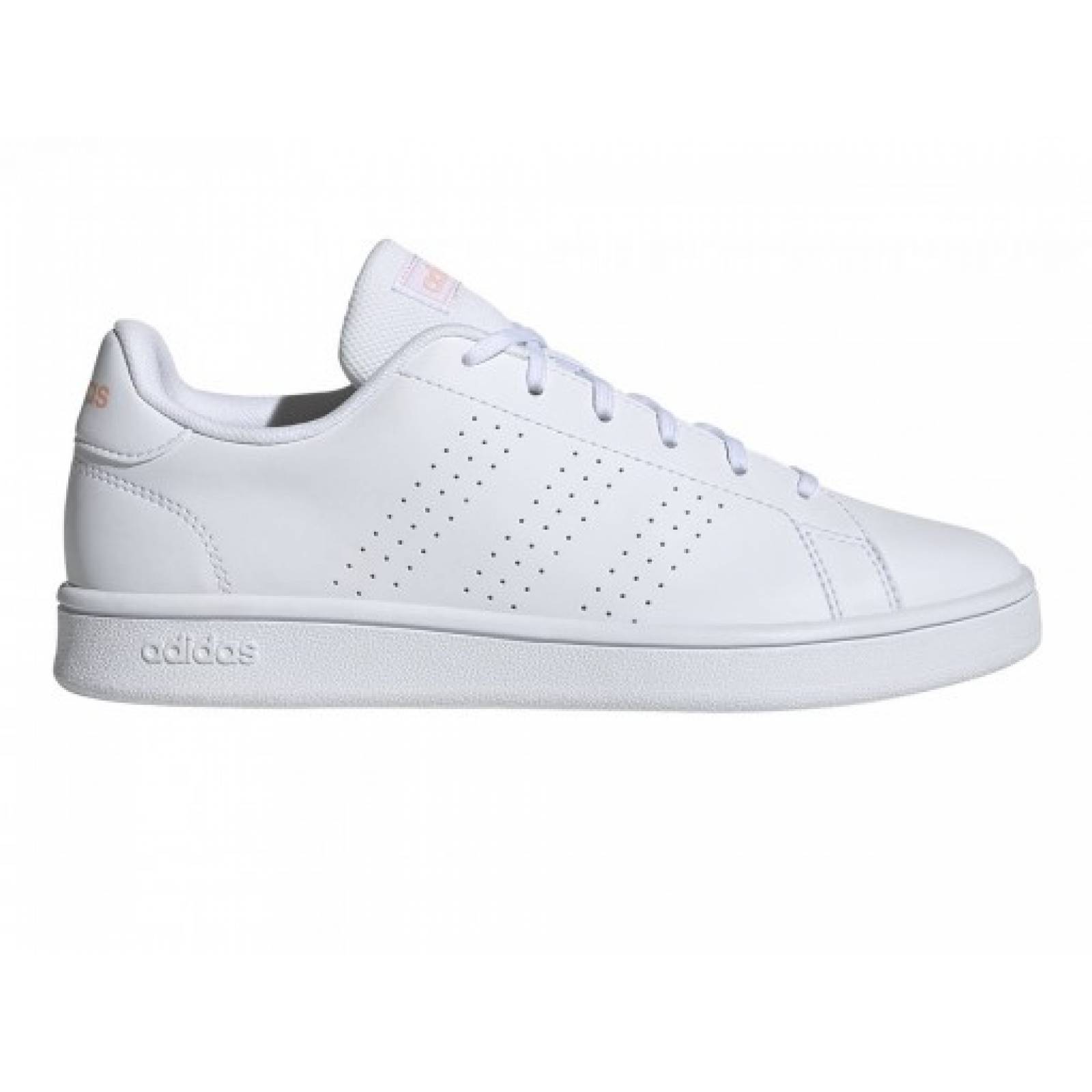 Tenis ADIDAS EE7510 FTWWHT GLOPNK CBLACK ADVANTAGE BASE  22 26 DAMAS