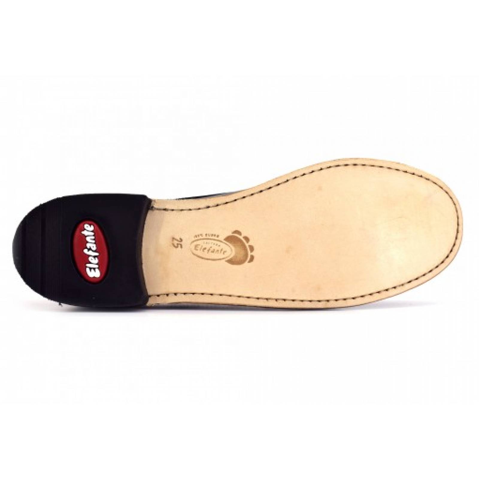 ZAPATO ESCOLARELEFANTE 7001  1 NEGRO VAQUETA  (17 5   21 0) Niñas