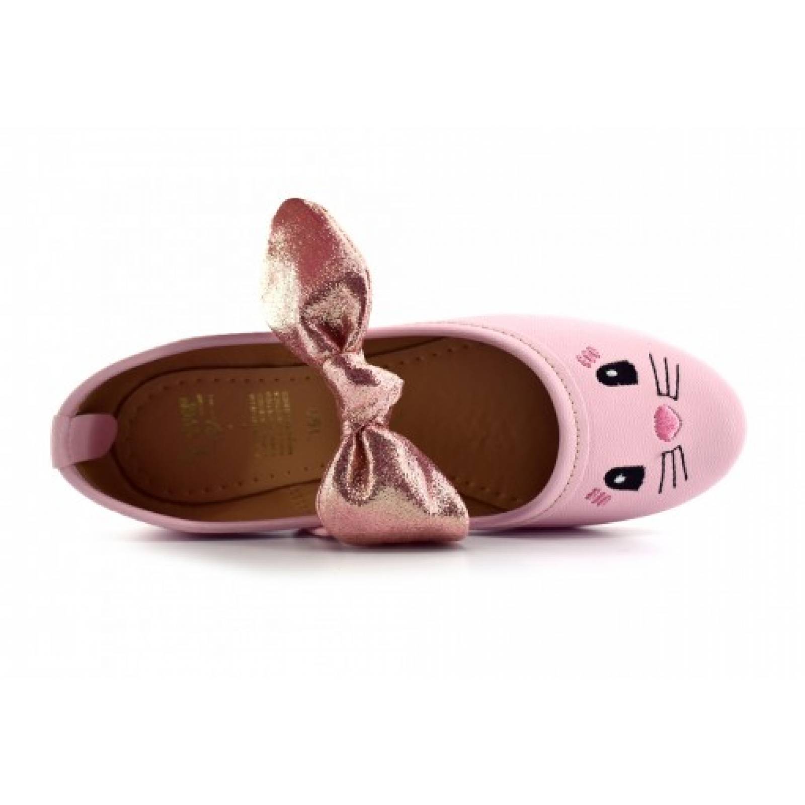 BALERINAS FLATS 4EVER 520 CABRA ROSA  18 23 NIÑAS