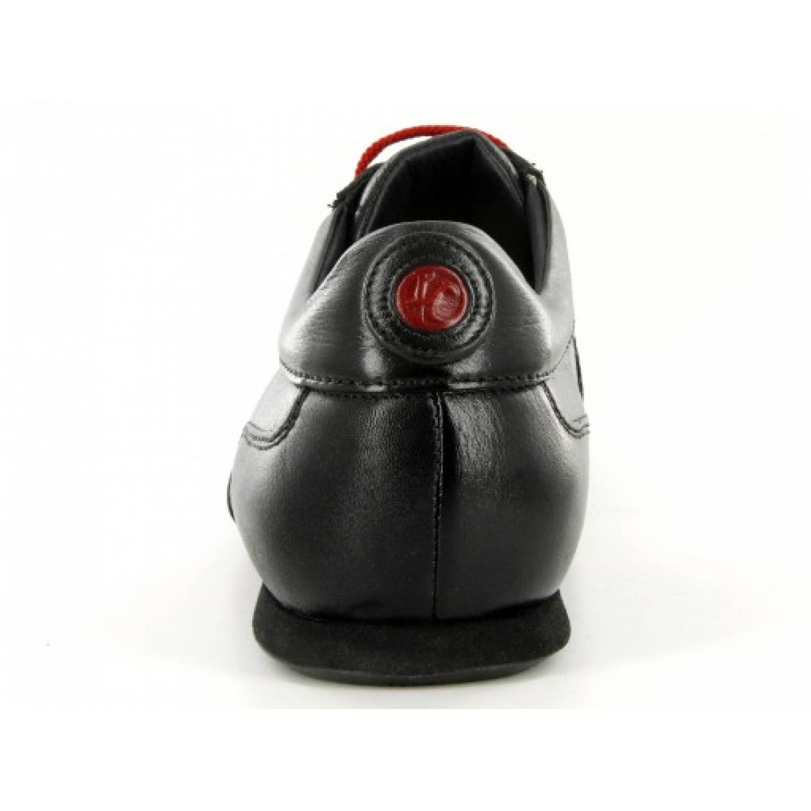 ZAPATOS CUADRA 20KPAL T AVESTRUZ LIZARD NEGRO ROJO  25 33 Hombre