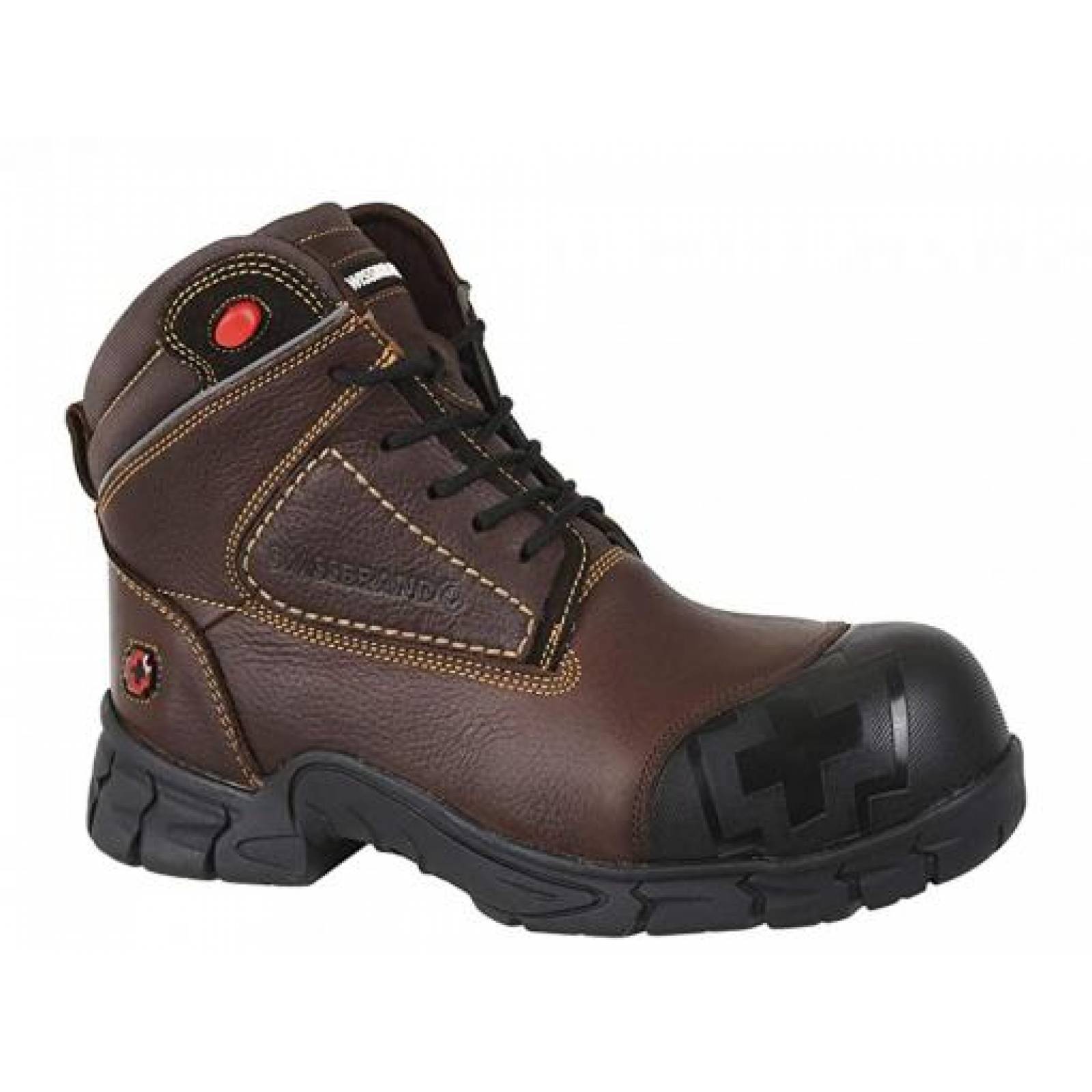 BOTA DE TRABAJO SWISSBRAND 510701 CASCO POLICARBONATO MOCKA DIELECTRICO  25 30 Hombre
