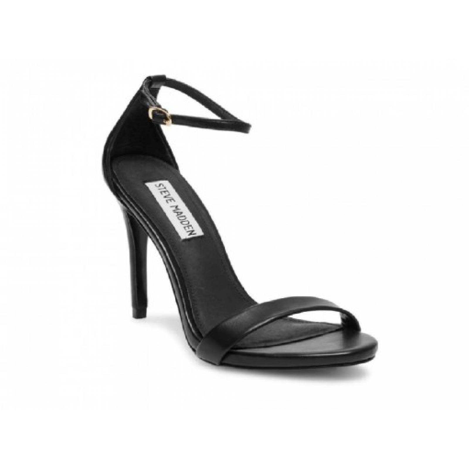SANDALIAS STEVE MADDEN STECY BLACK 22 0 27 0 DAMAS
