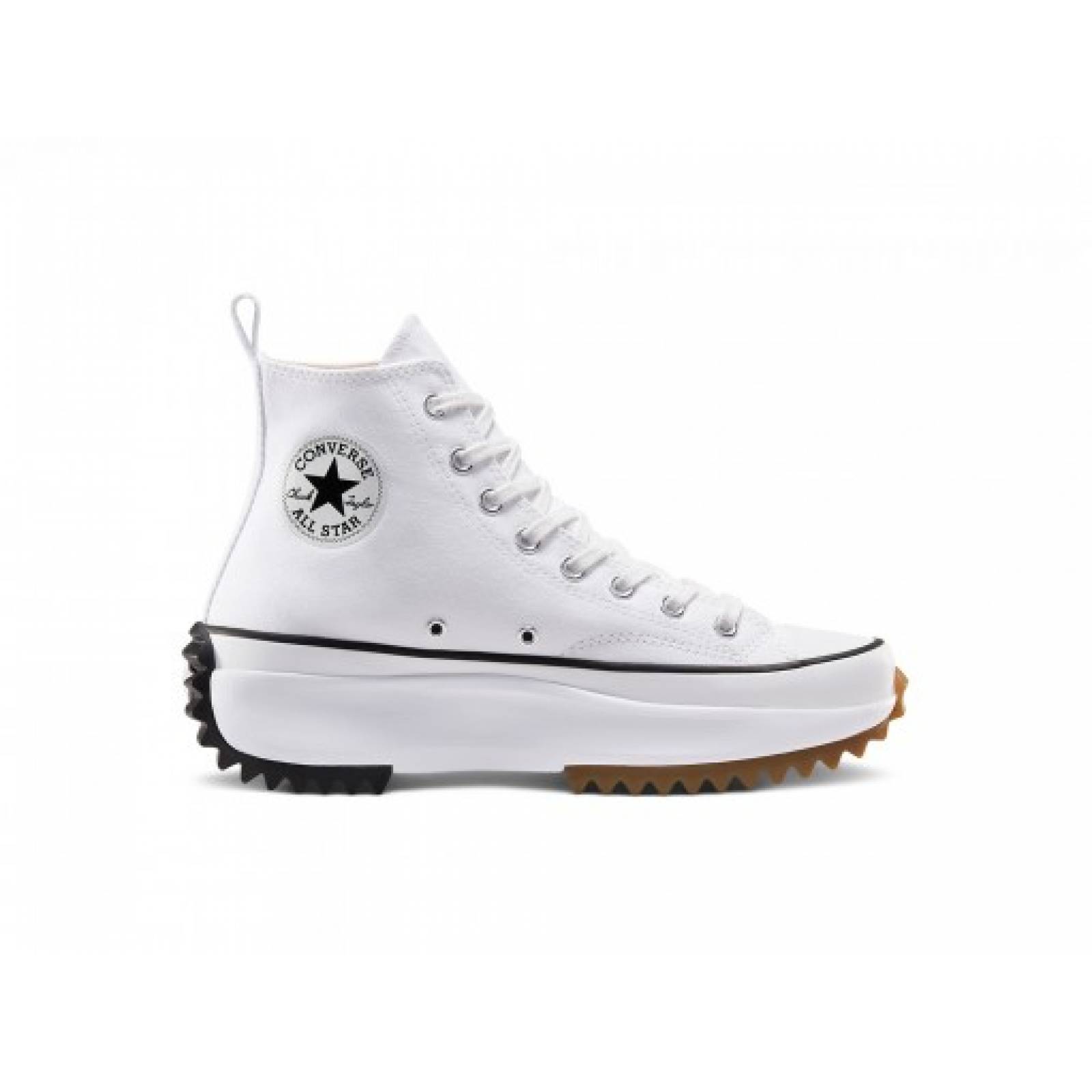 Tenis CONVERSE 166799 WHITE BLACK GUM RUN STAR HIKE HI 23 27 DAMAS