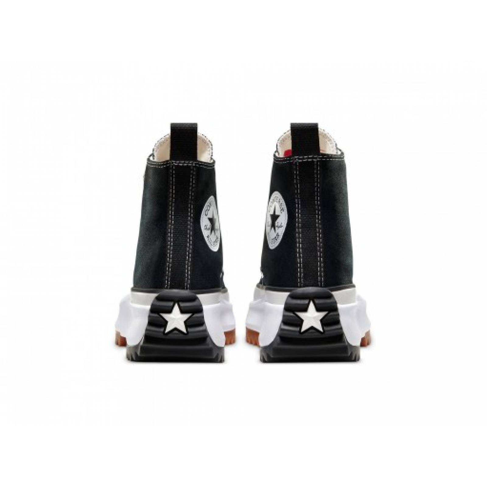 Tenis CONVERSE 166800 BLACK WHITE GUM RUN STAR HIKE HI  23 27 DAMAS