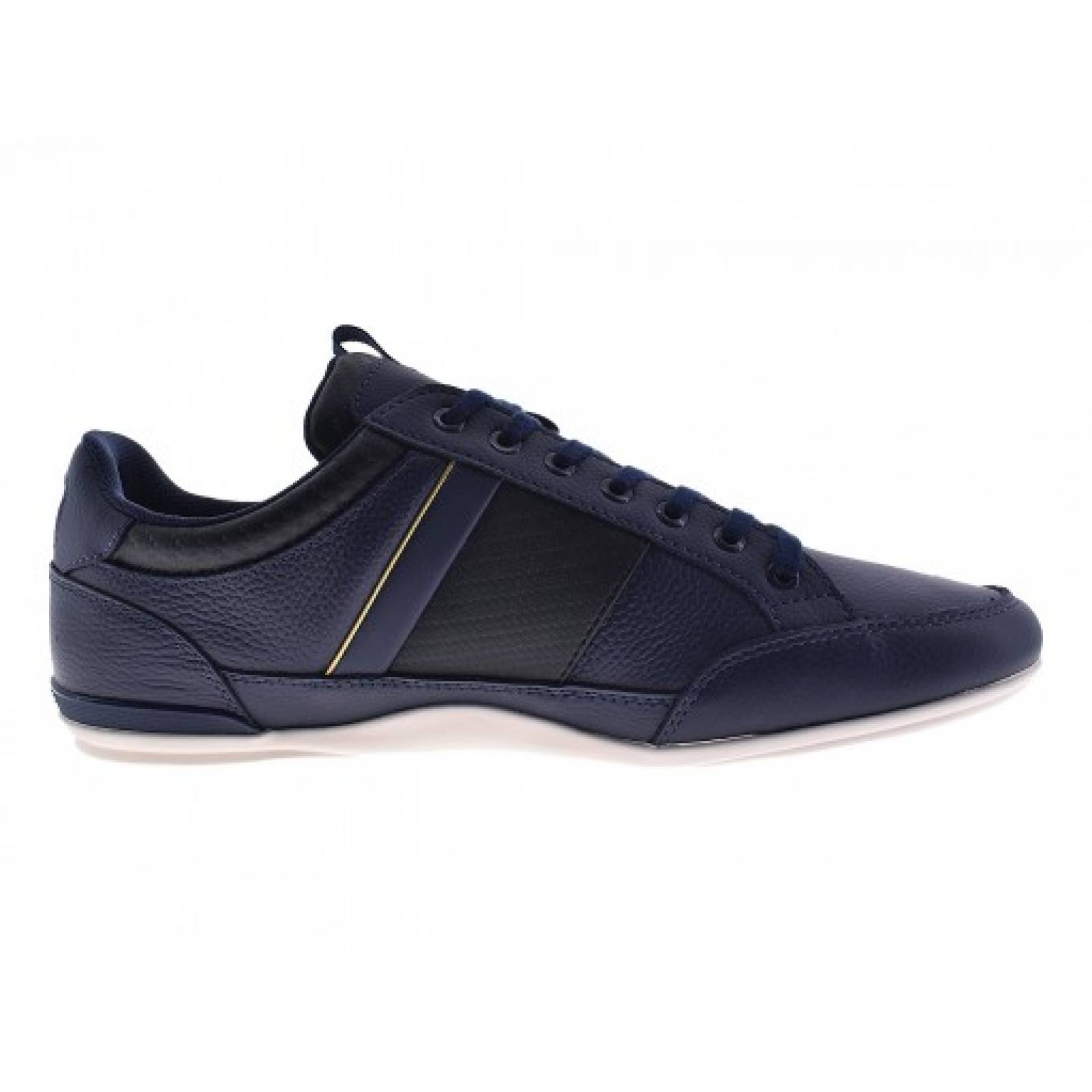 Tenis LACOSTE 740C MA0043 NB0 NAVY BLK CHAYMON  25 30 Hombre