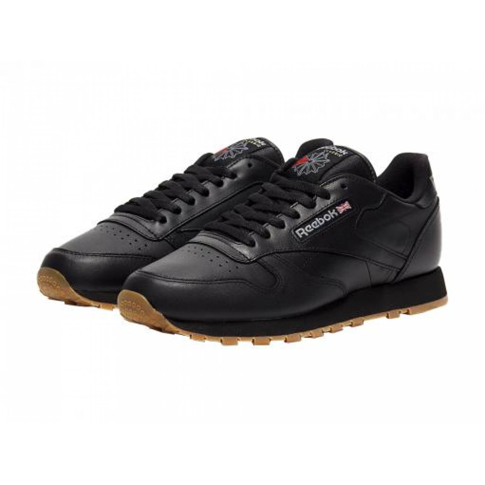 Tenis REEBOK 49800 BLACK GUM CL LTHR  25 30 CABALLEROS