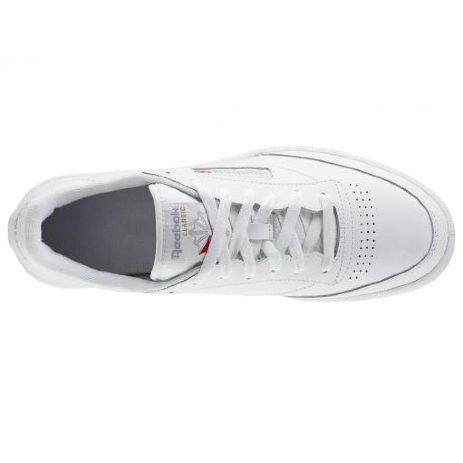 Tenis REEBOK AR0455 100000154 WHITE SHEER GREY CLUB C 85 25 30 Hombre