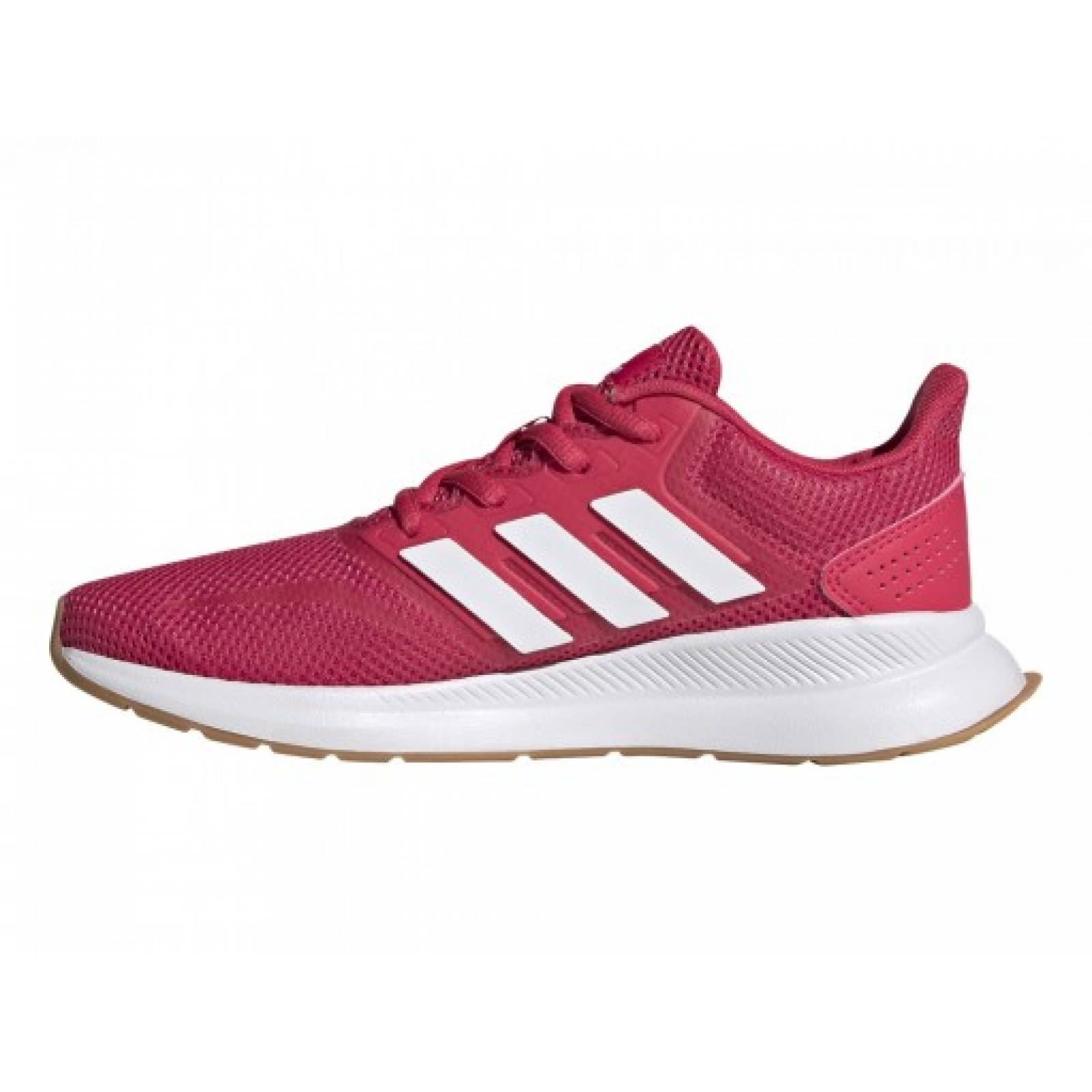 Tenis ADIDAS FW4804 POWPNK FTWWHT GUM10 RUNFALCON K 17 22 NIÑOS