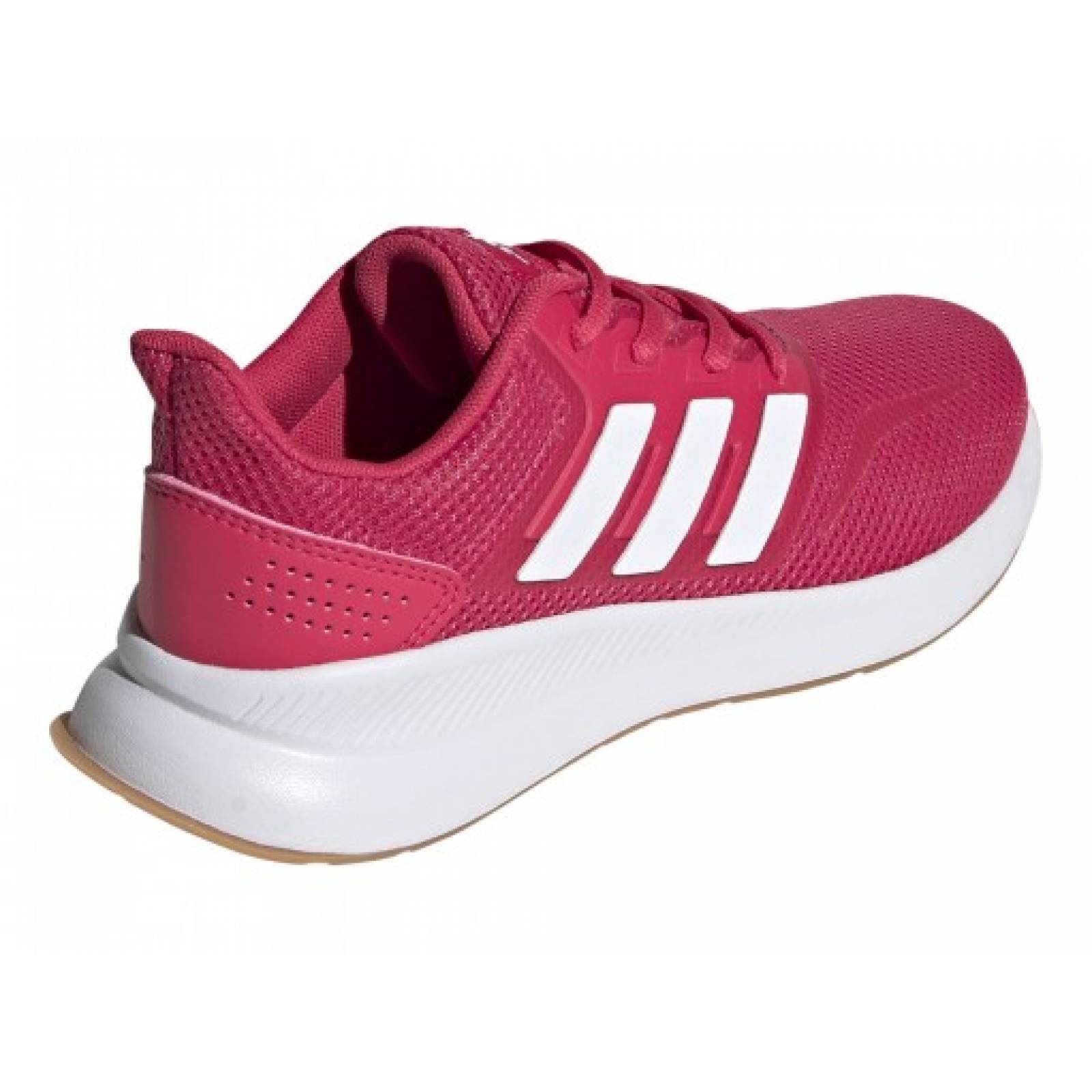 Tenis ADIDAS FW4804 POWPNK FTWWHT GUM10 RUNFALCON K 17 22 NIÑOS