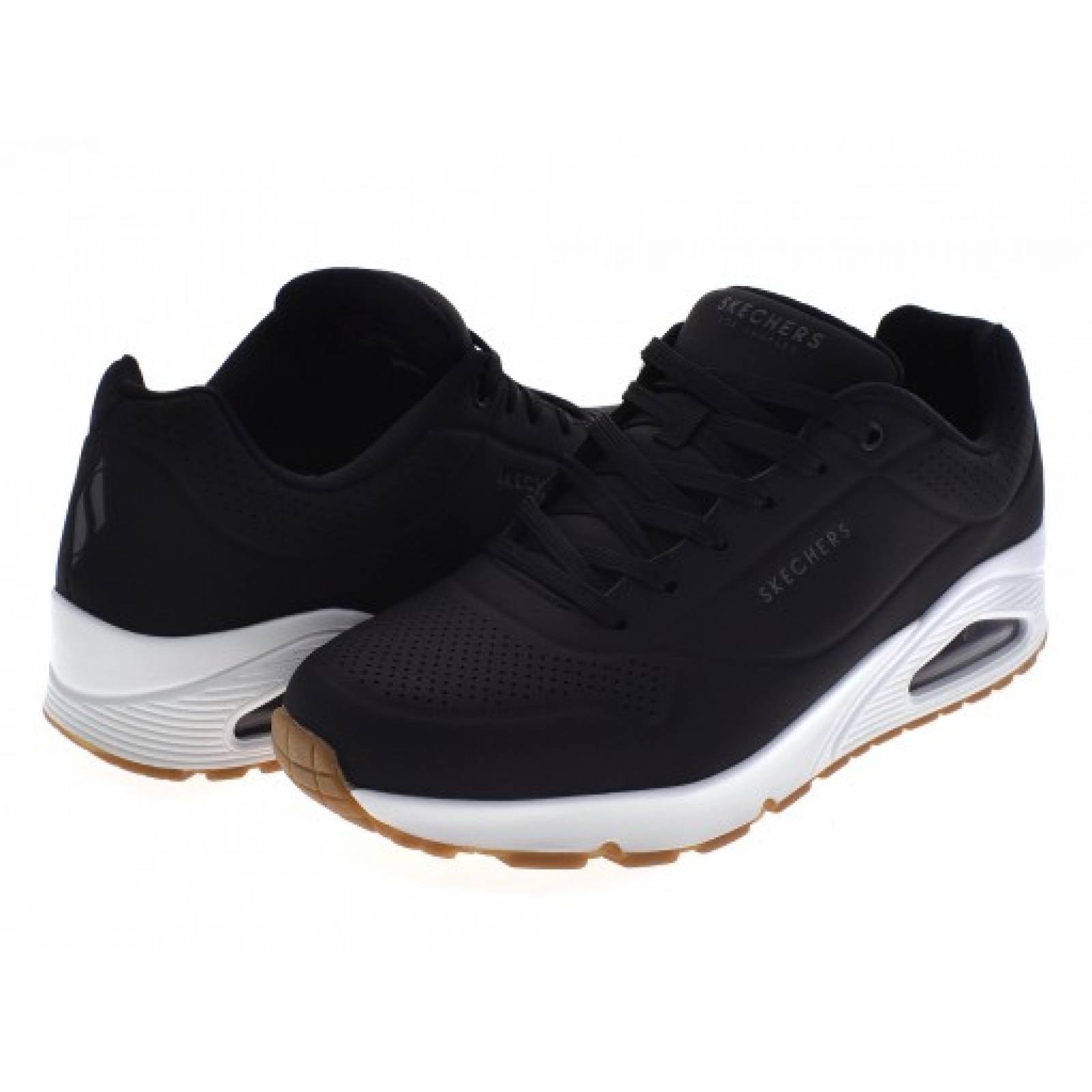 Tenis SKECHERS 52458 BLK NEG BCO ONE 26 30 Hombre