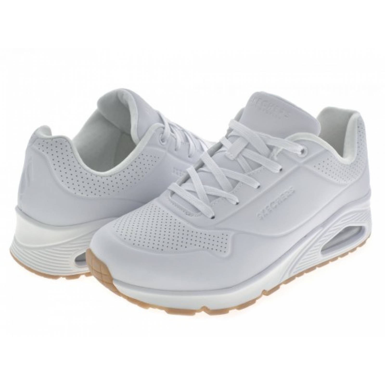 Tenis SKECHERS 73690 WHT BLANCO ONE  23 27 Mujer