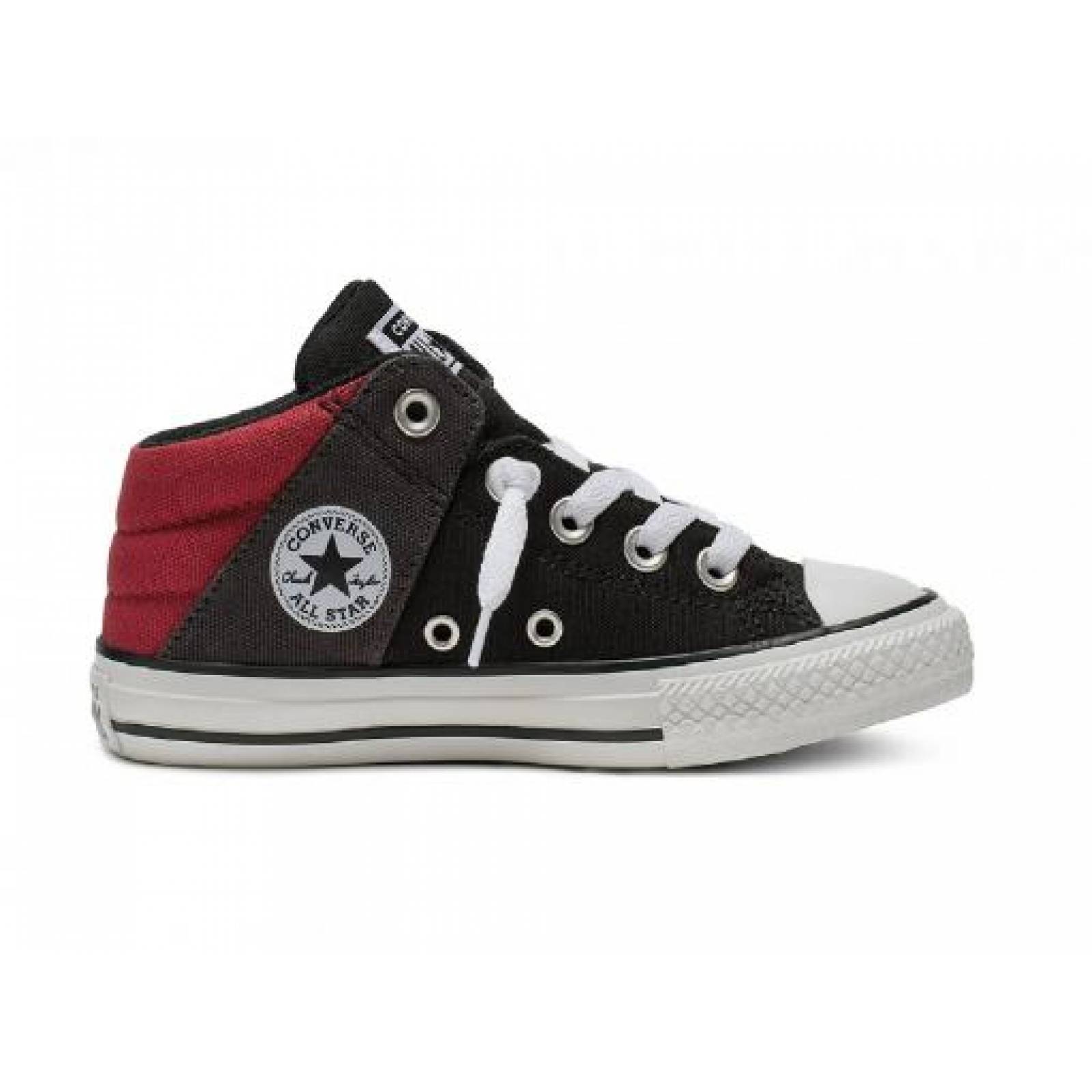 Tenis CONVERSE 665356 BLACK BACK ALLEY BRICK CHUCK TAYLOR ALL STAR AXEL MID  17 25 NIÑOS