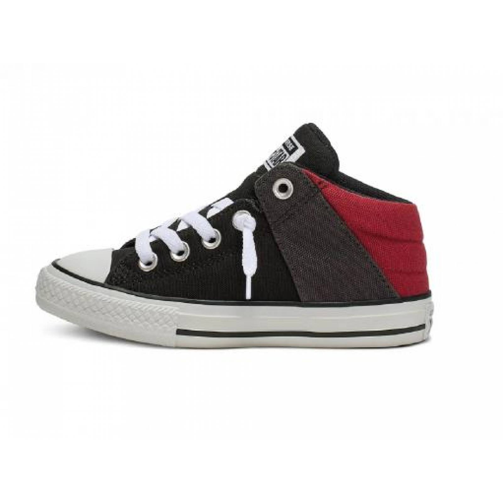 Tenis CONVERSE 665356 BLACK BACK ALLEY BRICK CHUCK TAYLOR ALL STAR AXEL MID  17 25 NIÑOS
