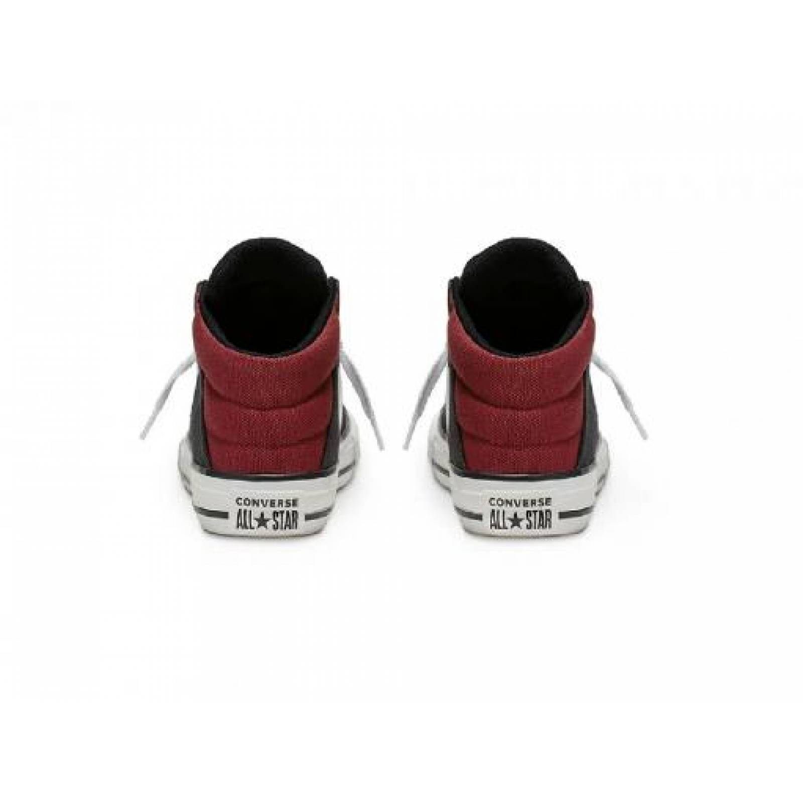 Tenis CONVERSE 665356 BLACK BACK ALLEY BRICK CHUCK TAYLOR ALL STAR AXEL MID  17 25 NIÑOS