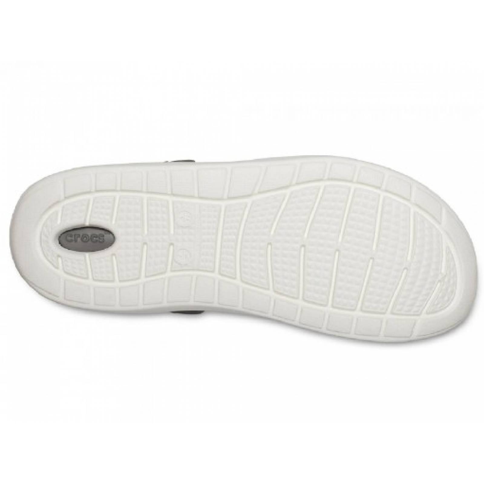 SANDALIAS CROCS 204592 05M BLACK SMOKE LITERIDE CLOG  23 31 CABALLEROS