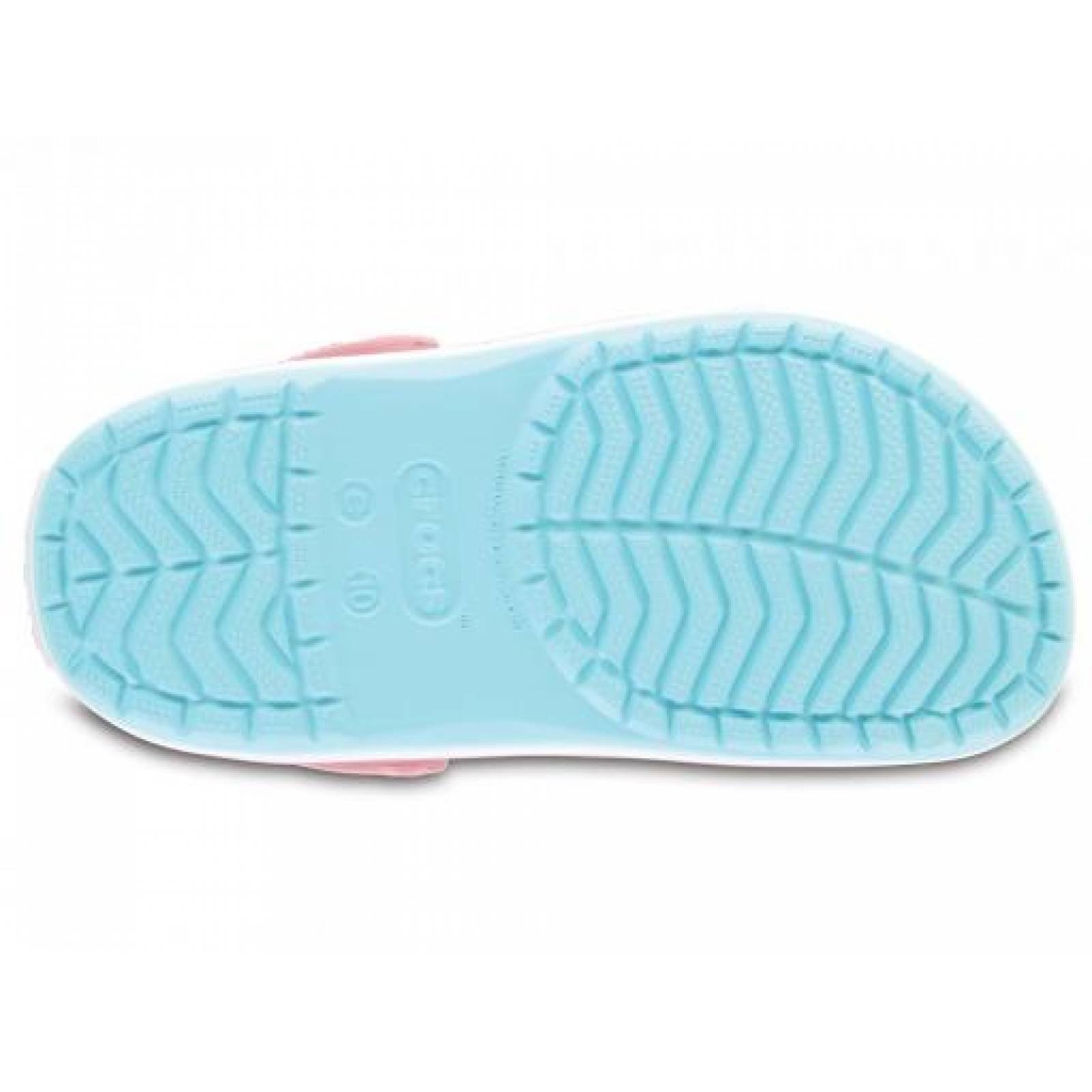 CLOGS CROCS 204537 4S3 ICE BLUE CROCBAND CLOG K 11 23 NIÑAS