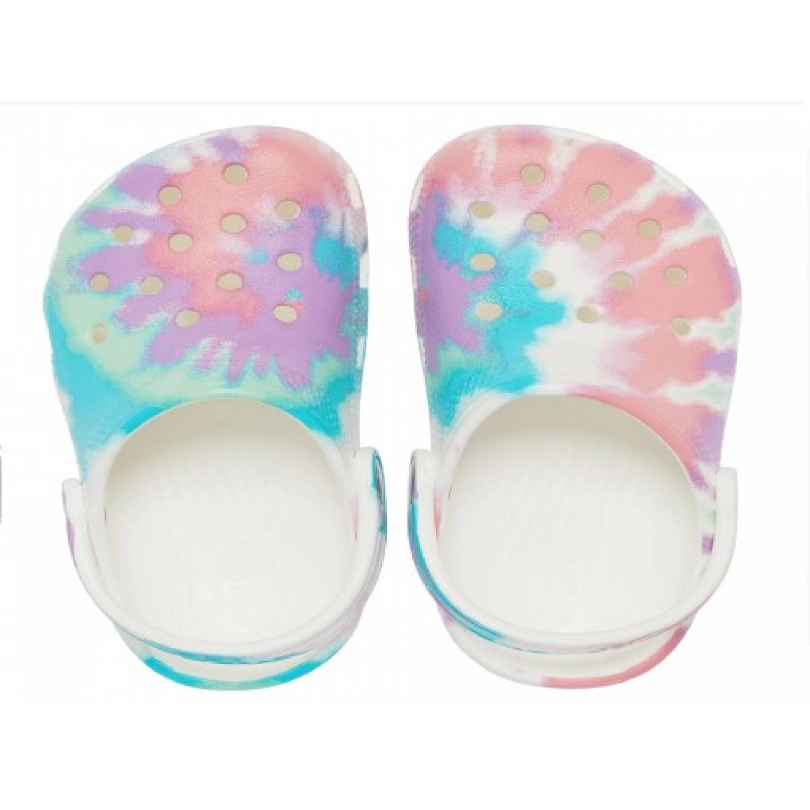 CLOGS CROCS 205451 6SN FRESCO MULTI CLASSIC TIE DYE GRAPHIC 11 NIÑAS