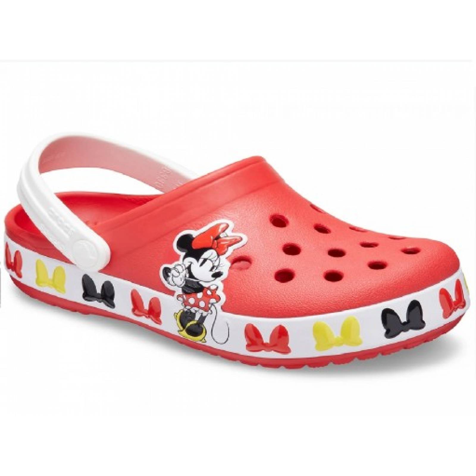 CLOGS CROCS 206308  8C1 FLAME FUN LAB DISNEY MINNIE MOUSE 13 NIÑAS