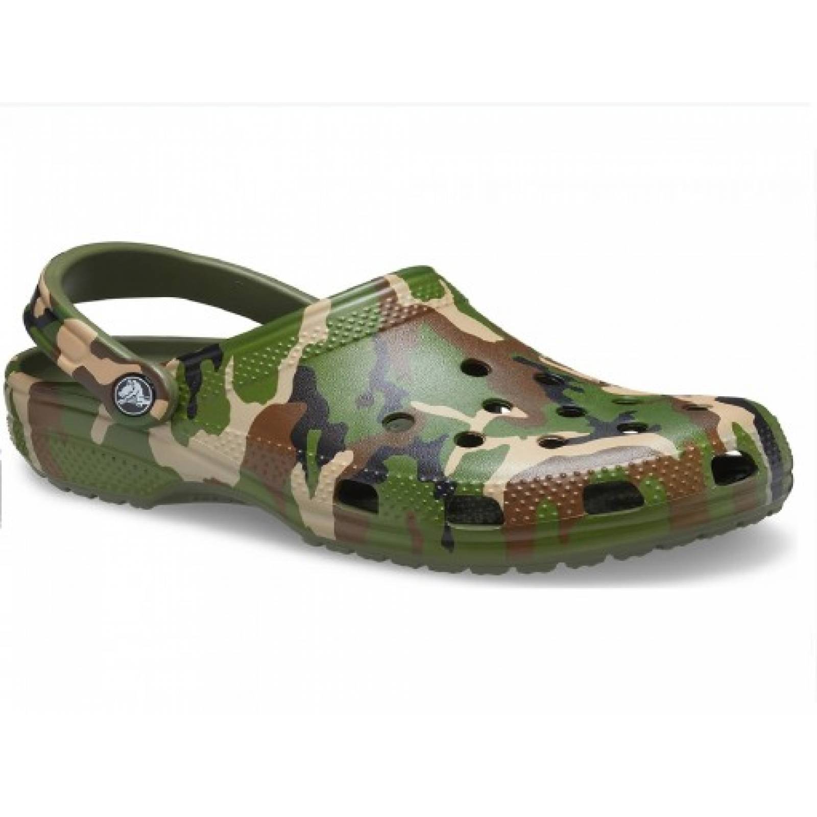 CLOGS CROCS 206454 3TC ARMY GREEN MULTI CLASSIC PRINTED CAMO CLOG  22 32 CABALLEROS