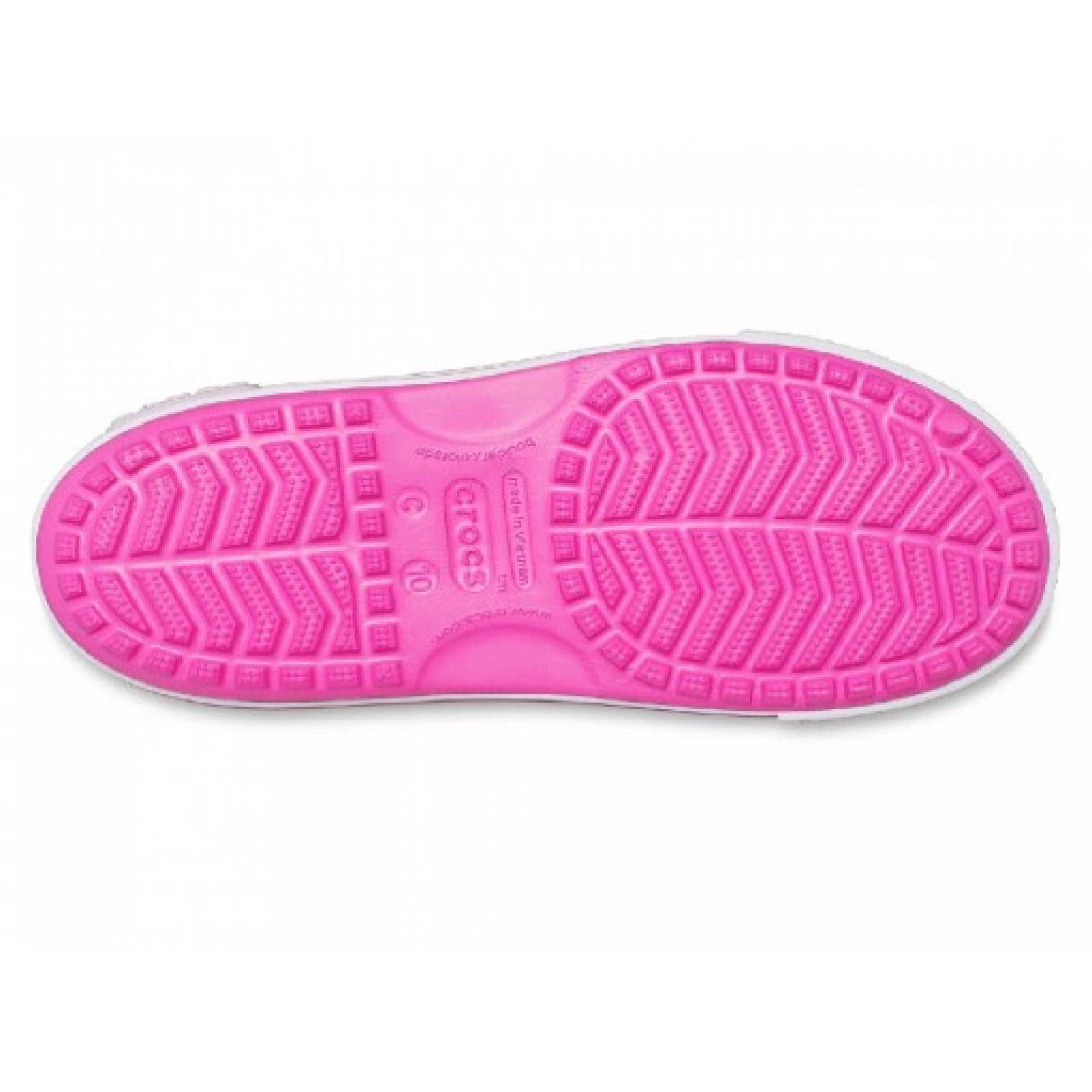 SANDALIAS CROCS 14854 6QQ ELECTRIC PINK CROCBAND II SANDALS PS  13 20 NIÑAS