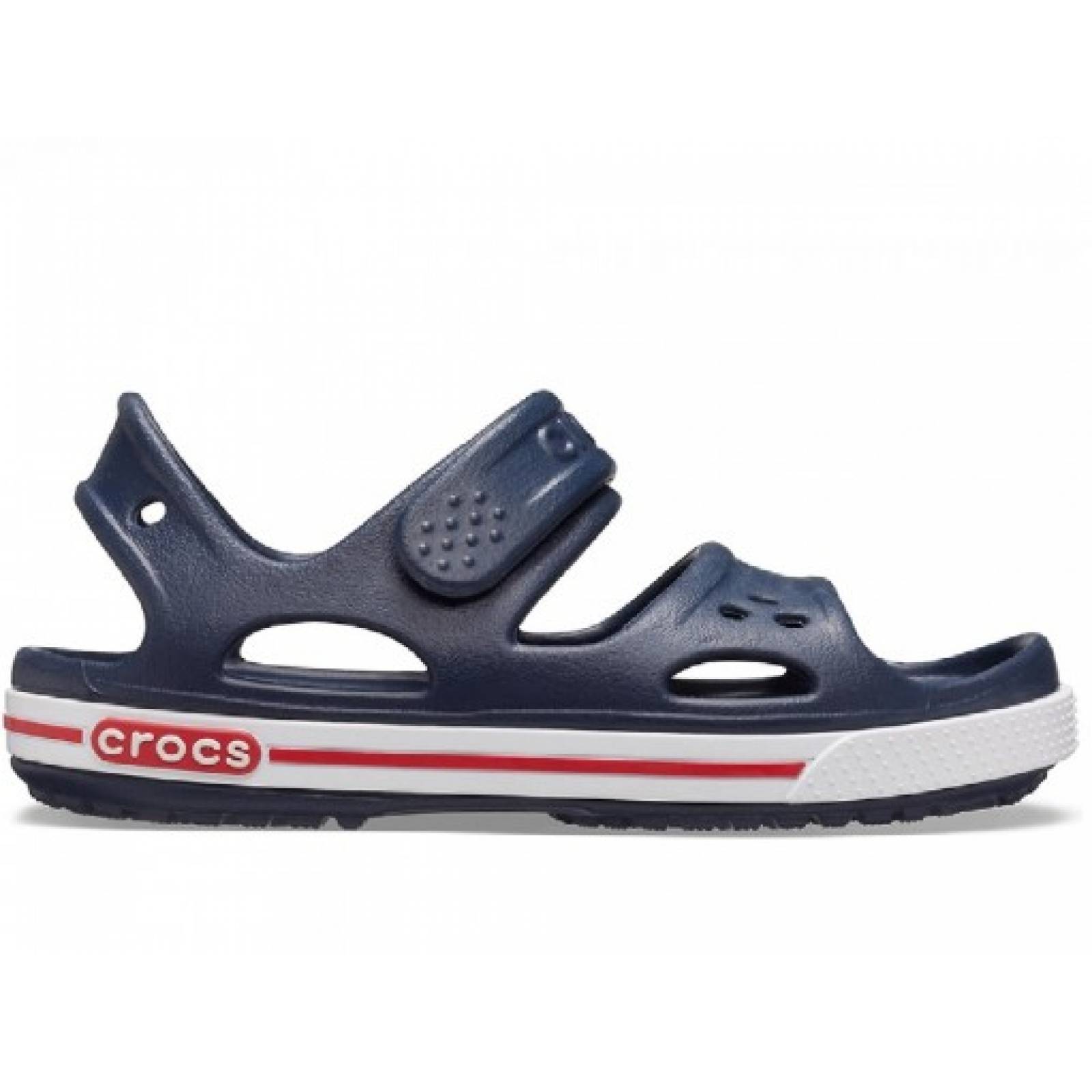 SANDALIAS CROCS 14854 462 NAVY WHITE CROCBAND II SANDALS PS 13 NIÑOS