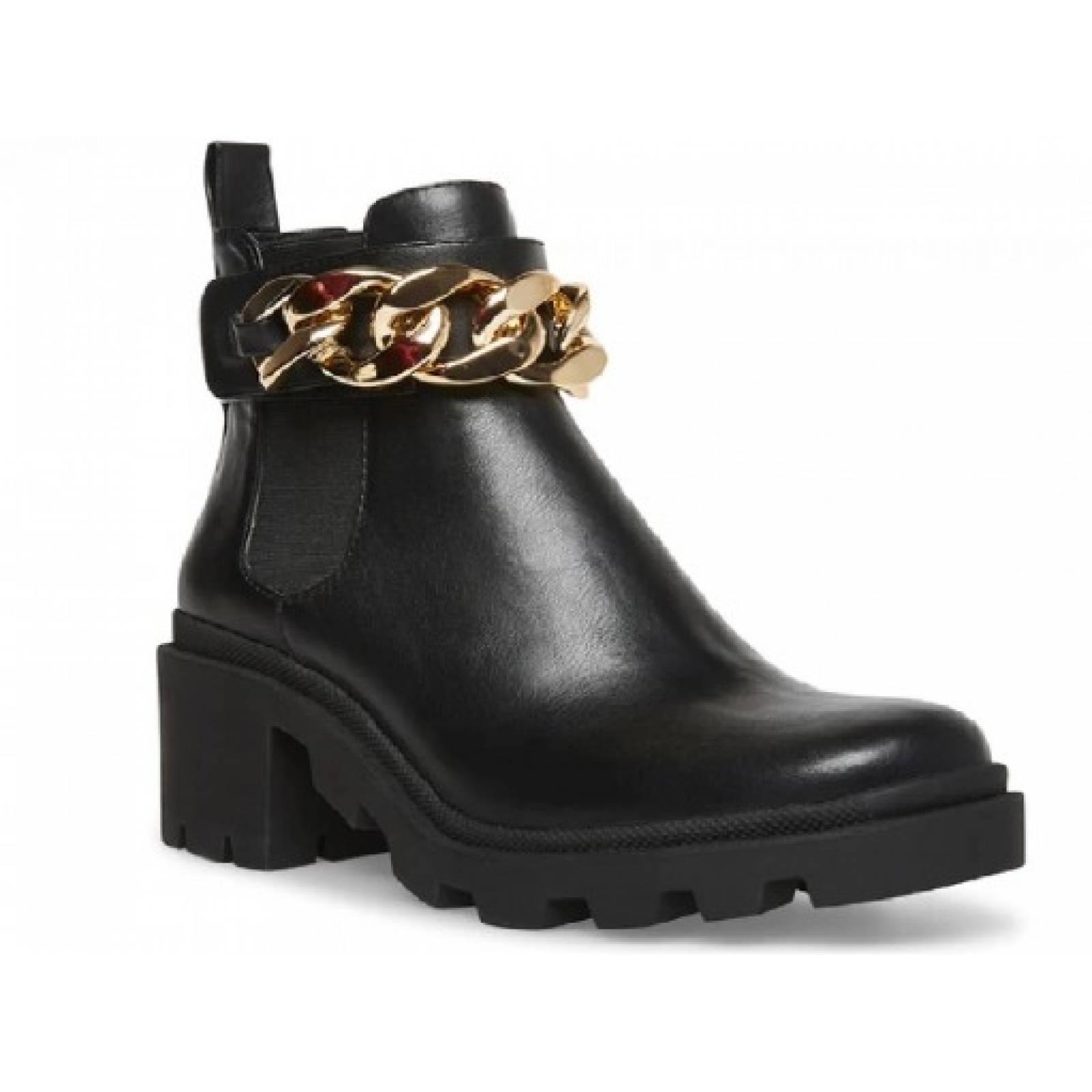BOTIN STEVE MADDEN AMULET  C BLACK N V  22 0 27 0 DAMAS