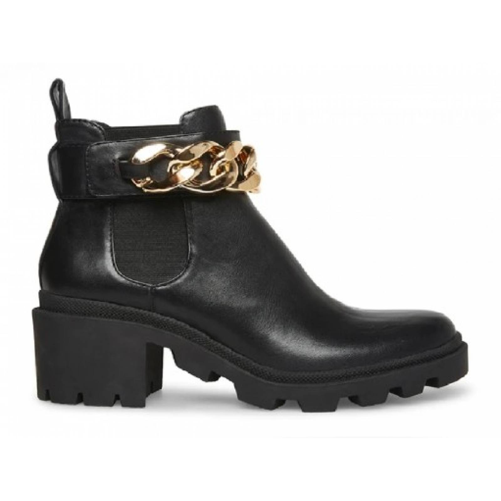 BOTIN STEVE MADDEN AMULET  C BLACK N V  22 0 27 0 DAMAS