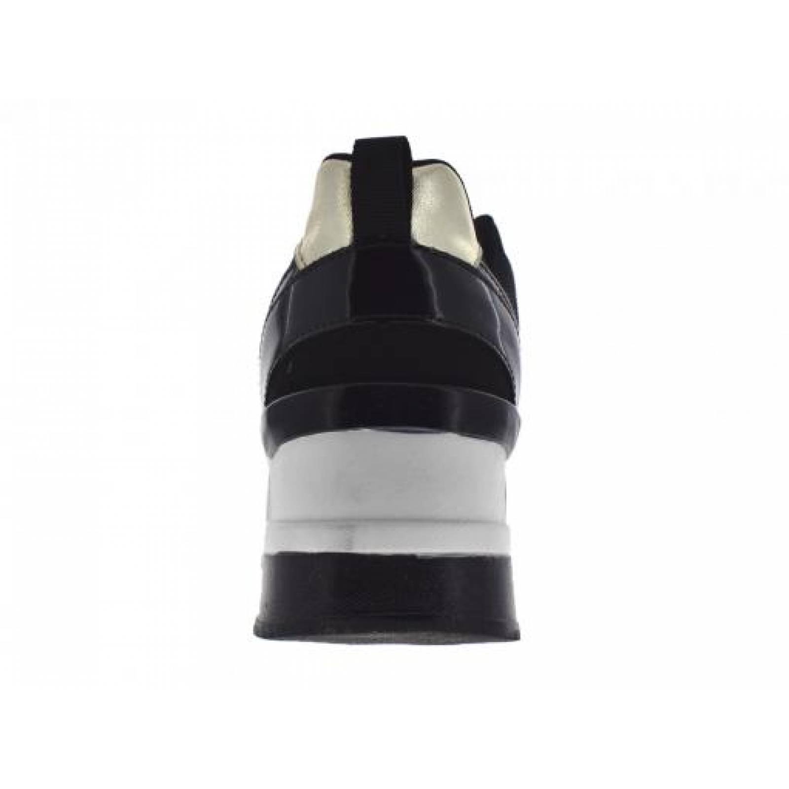 Tenis BABY QUEEN  BABY CATS 0881 25 NEGRO ORO N V  22 AL 27 DAMAS