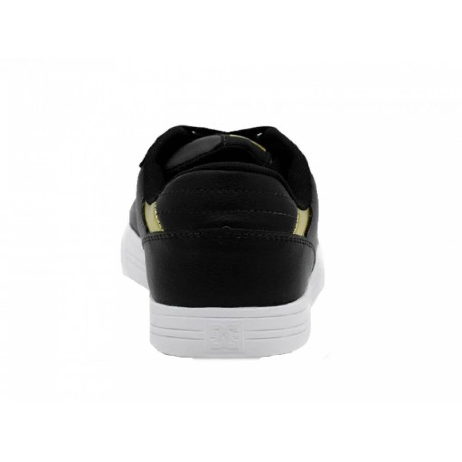 Tenis DC SHOES ADJS 100128 BG3 BLACK GOLD NOTCH SN MX  22 27 DAMAS