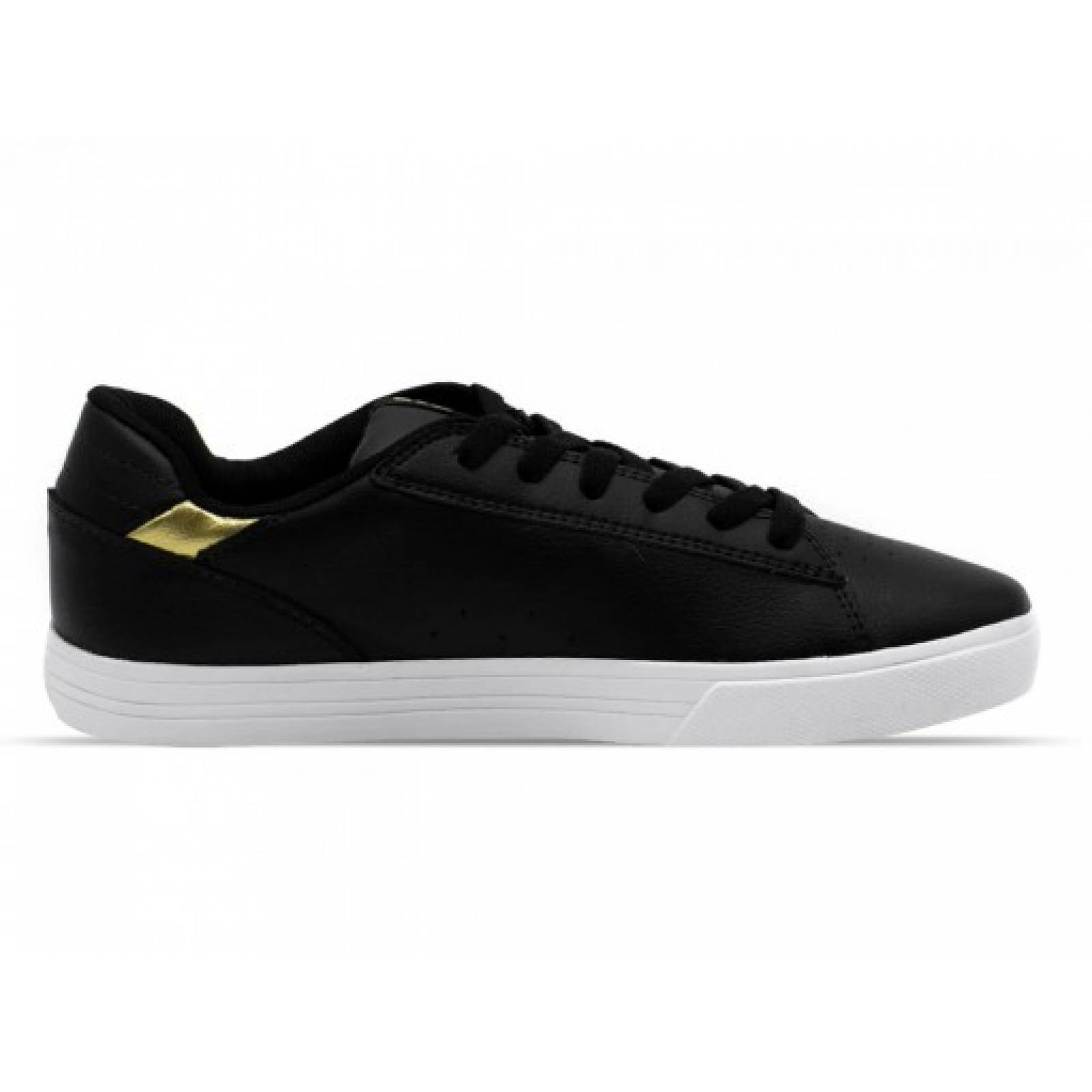Tenis DC SHOES ADJS 100128 BG3 BLACK GOLD NOTCH SN MX  22 27 DAMAS