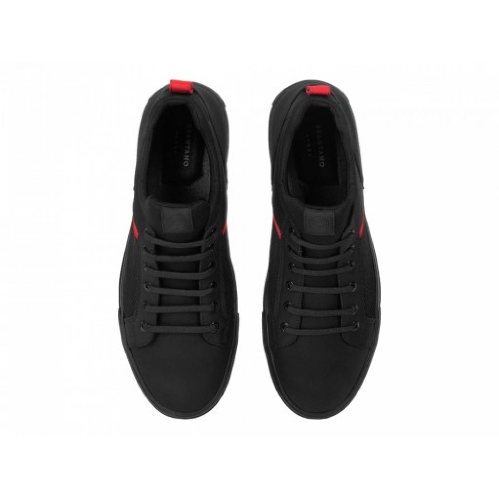Tenis BRANTANO 10031 CRONOS NEGRO STARK  25 0   30 0 Hombre