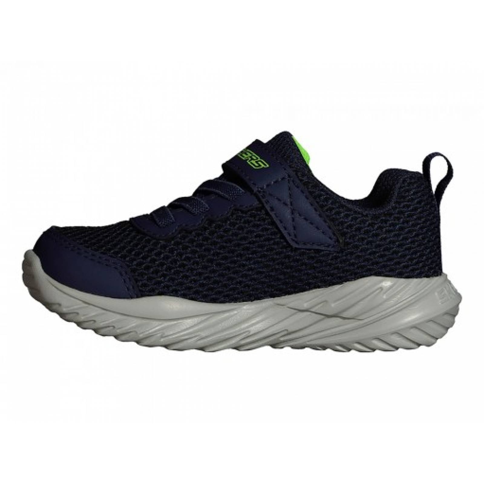 Tenis SKECHERS 400083 NNVLM NAVY LIMON NITRO SPRINT  11 16 NIÑOS