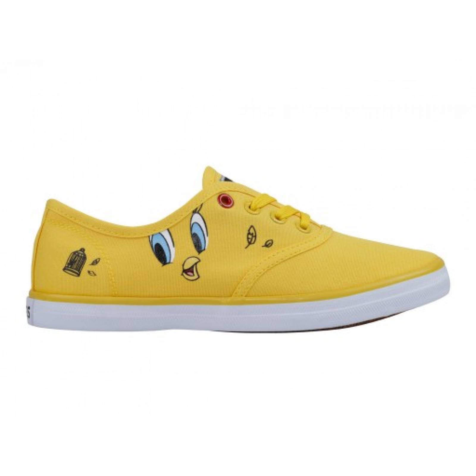 Tenis K SWISS 9F561 710 LOONEY TOONES YELLOW BLACK BEVERLY  22 26 DAMAS