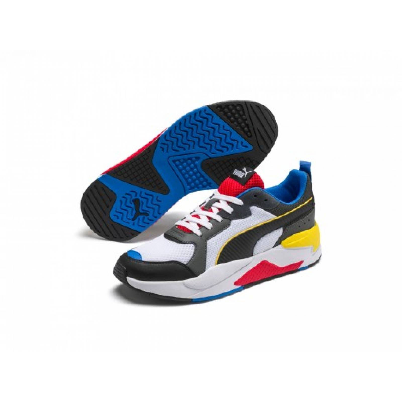 Tenis PUMA 372602 03 WHITE BLACK DARK X RAY  25 30 CABALLEROS