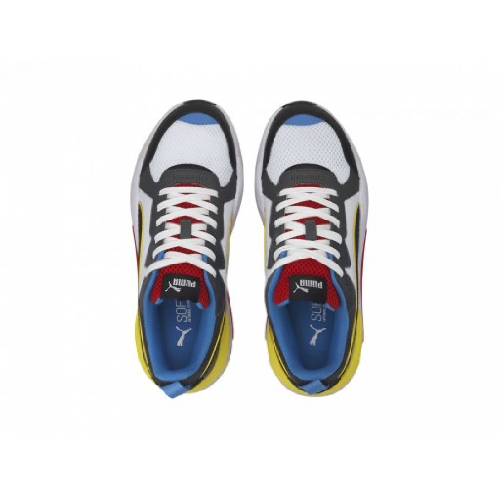 Tenis PUMA 372602 03 WHITE BLACK DARK X RAY  25 30 CABALLEROS