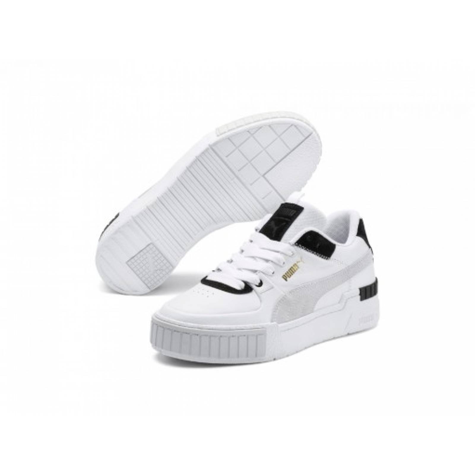 Tenis PUMA 371202 03 PUMA WHITE PUMA BLACK CALI SPORT MIX 22 27 DAMAS