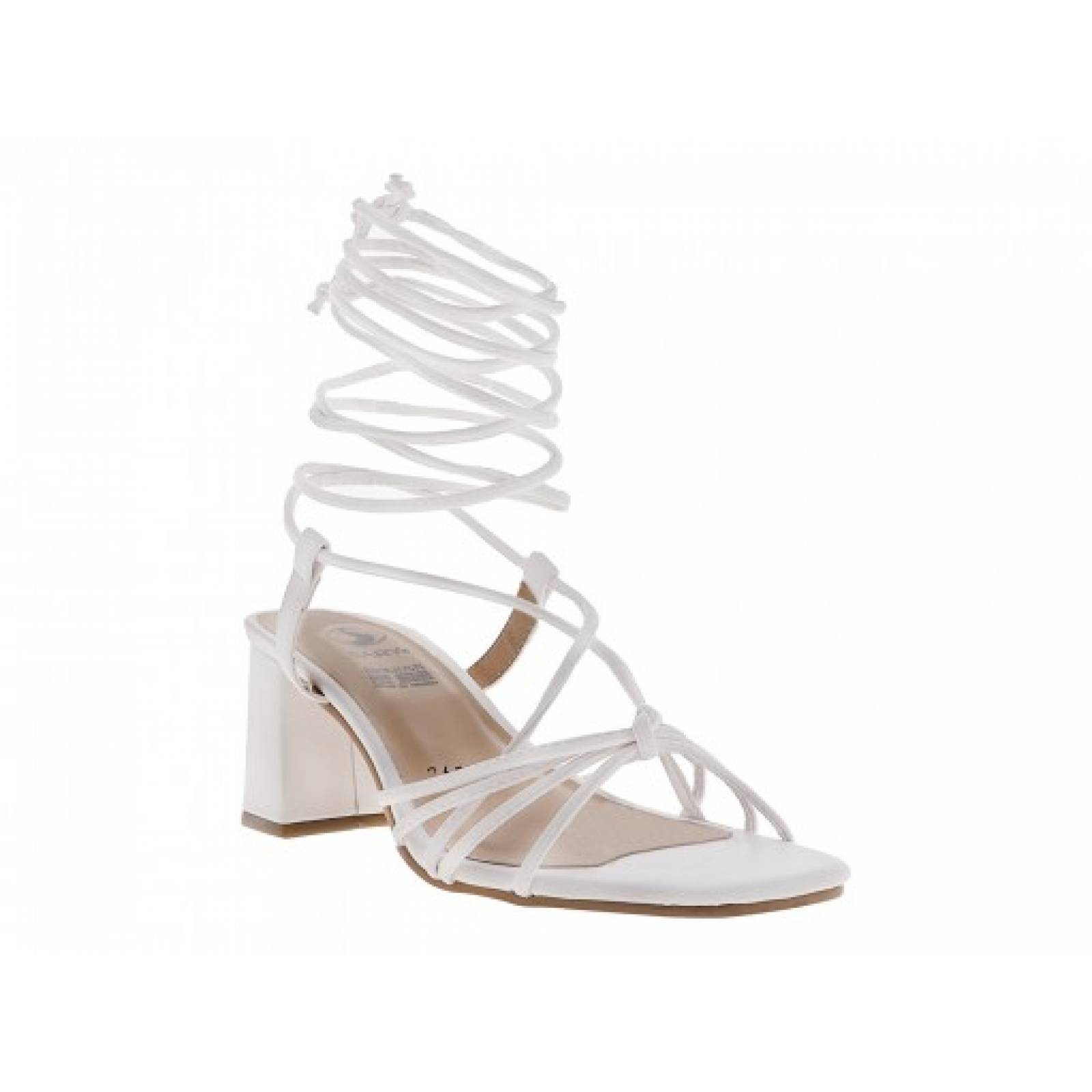 Sandalias Plataforma Mujer Kenya Blanco