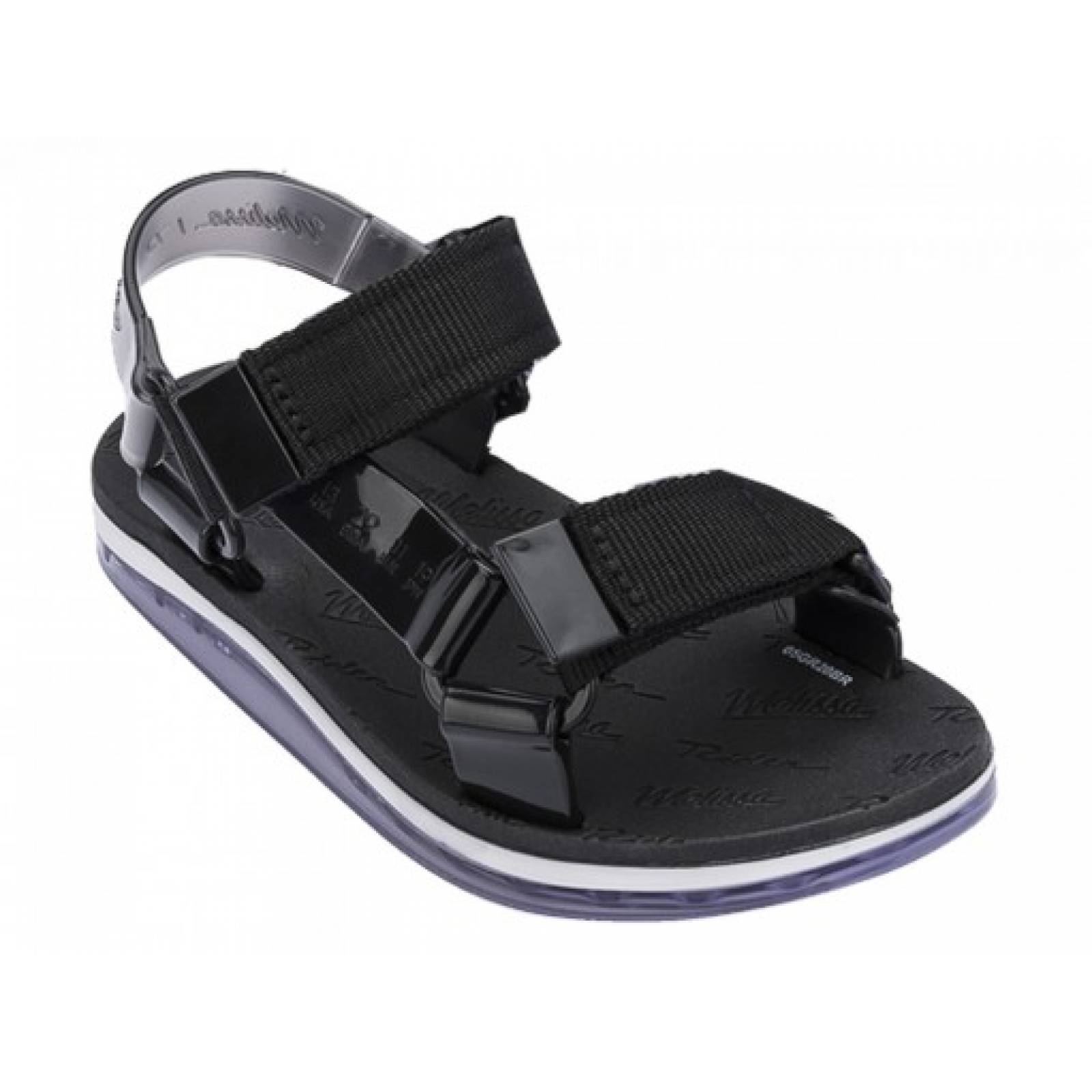 SANDALIAS MINI MELISSA 32972 51492 NEGRO N V  12 17 NIÑAS