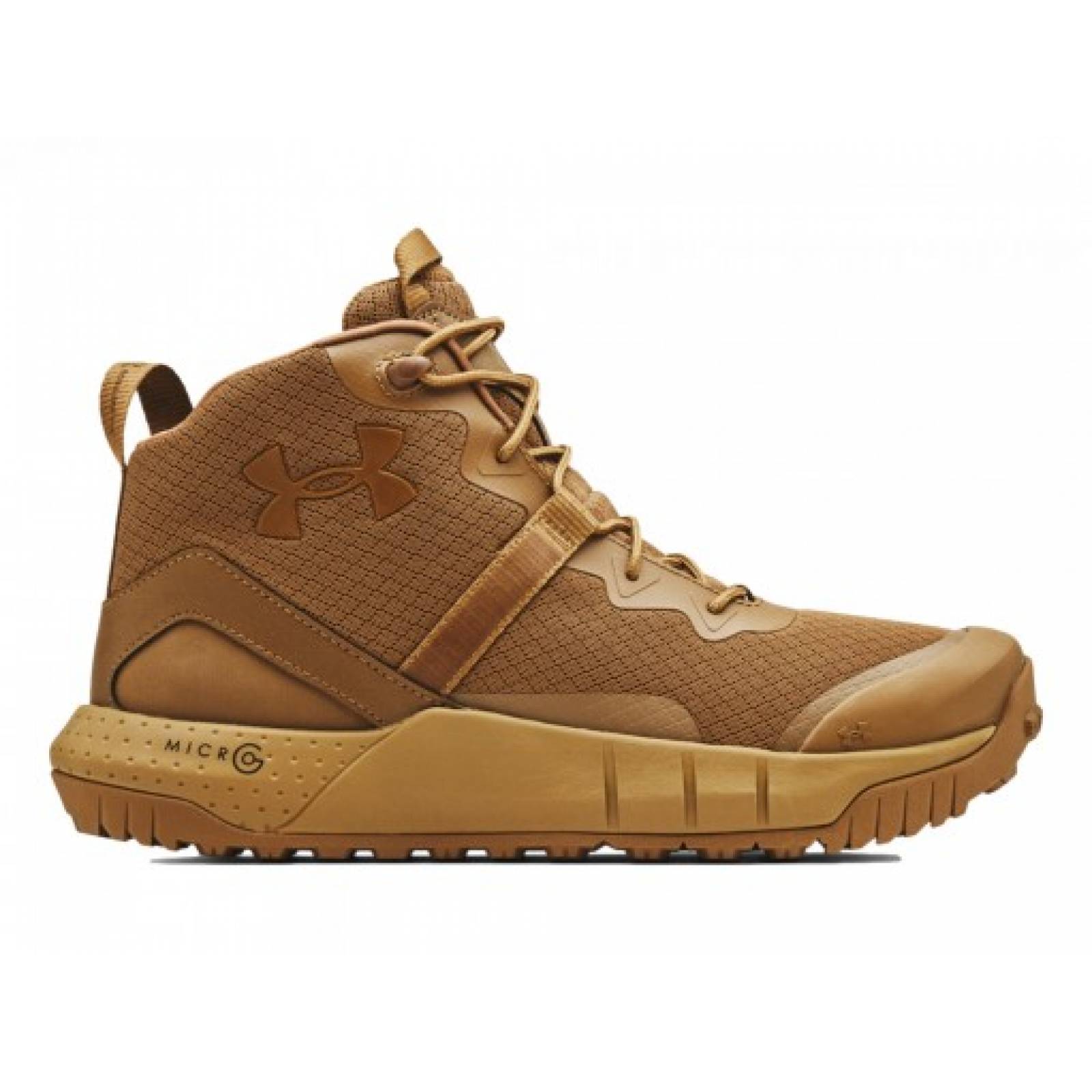 BOTA UNDER ARMOUR 3 023741 200 COYOTE COYOTE COYOTE UA MICRO G VALSETZ MID  25 33 Hombre