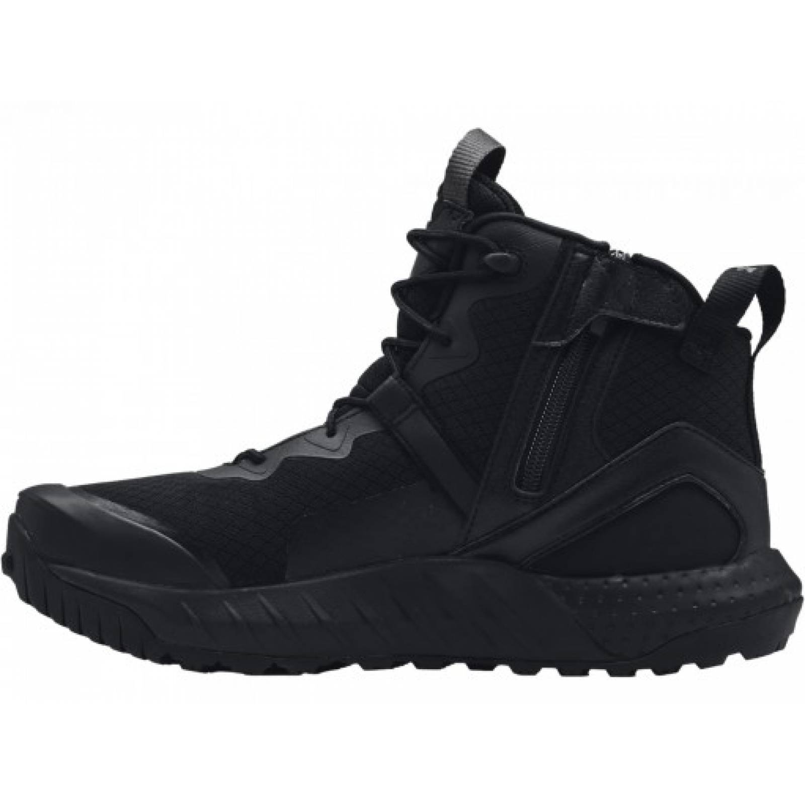 BOTA UNDER ARMOUR 3 023747 001 BLACK BLACK JET GRAY UA MICRO G VALSETZ ZIP MID 25 33 Hombre