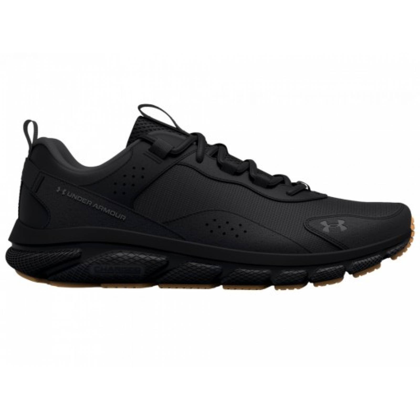 Tenis UNDER ARMOUR 3 024876 003 BLACK CHARGED VERSSERT  25 33 CABALLEROS