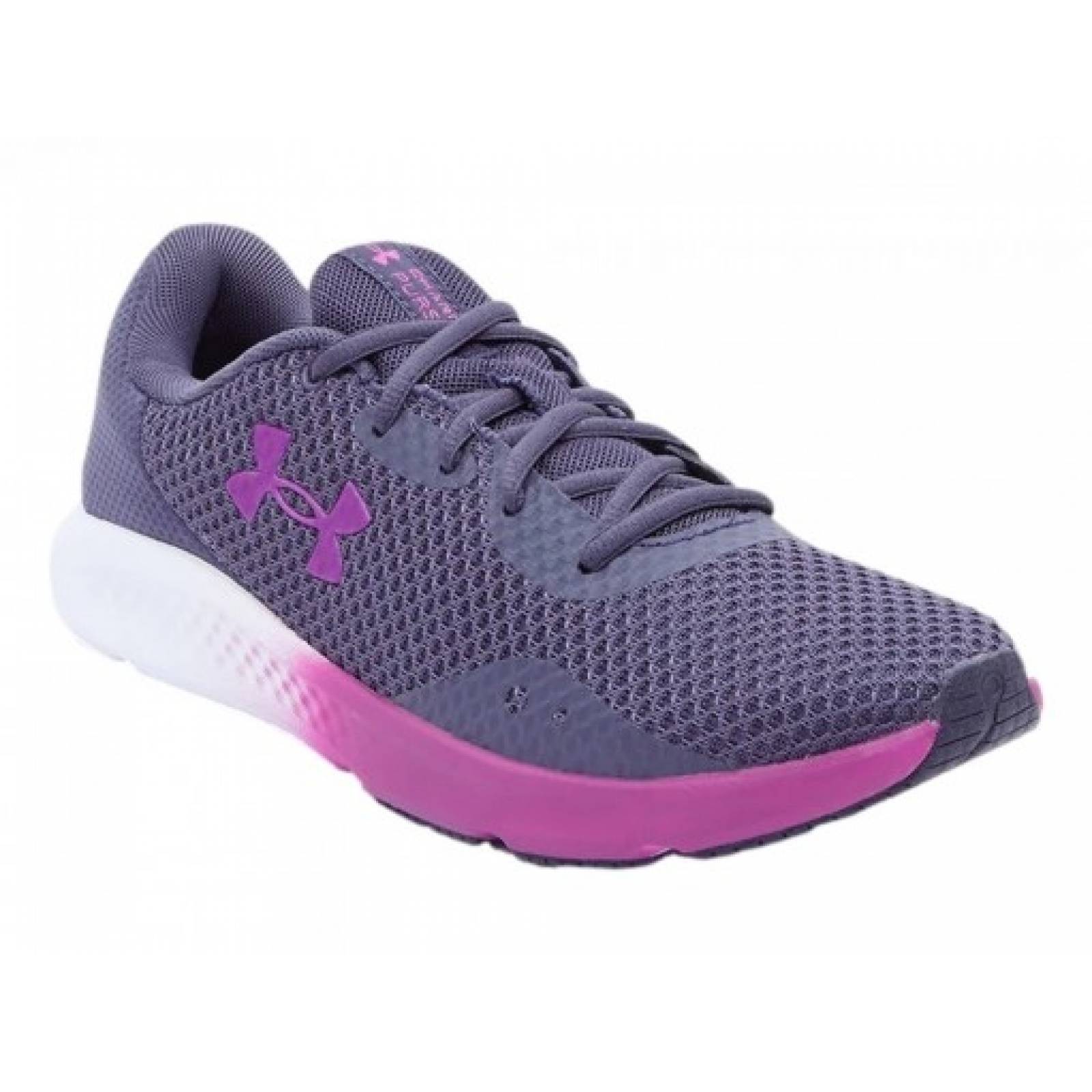 Tenis UNDER ARMOUR 3 024889 500 GRY W CHARGED PURSUIT 3  22 27 DAMAS