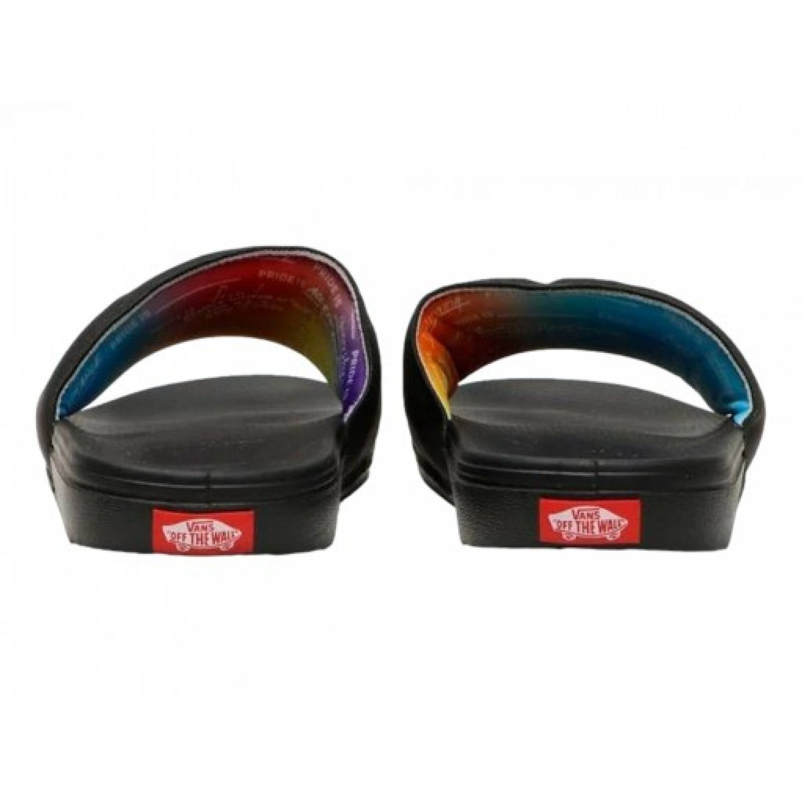 SANDALIAS VANS 5 HF5AN8 (PRIDE) BLACK BLACK LA COSTA SLIDE ON  25 31 Hombre