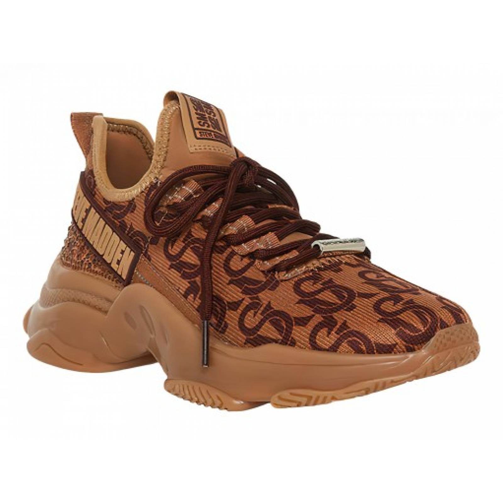Tenis STEVE MADDEN MAXILL A SM BROWN TAN 22 0 DAMAS