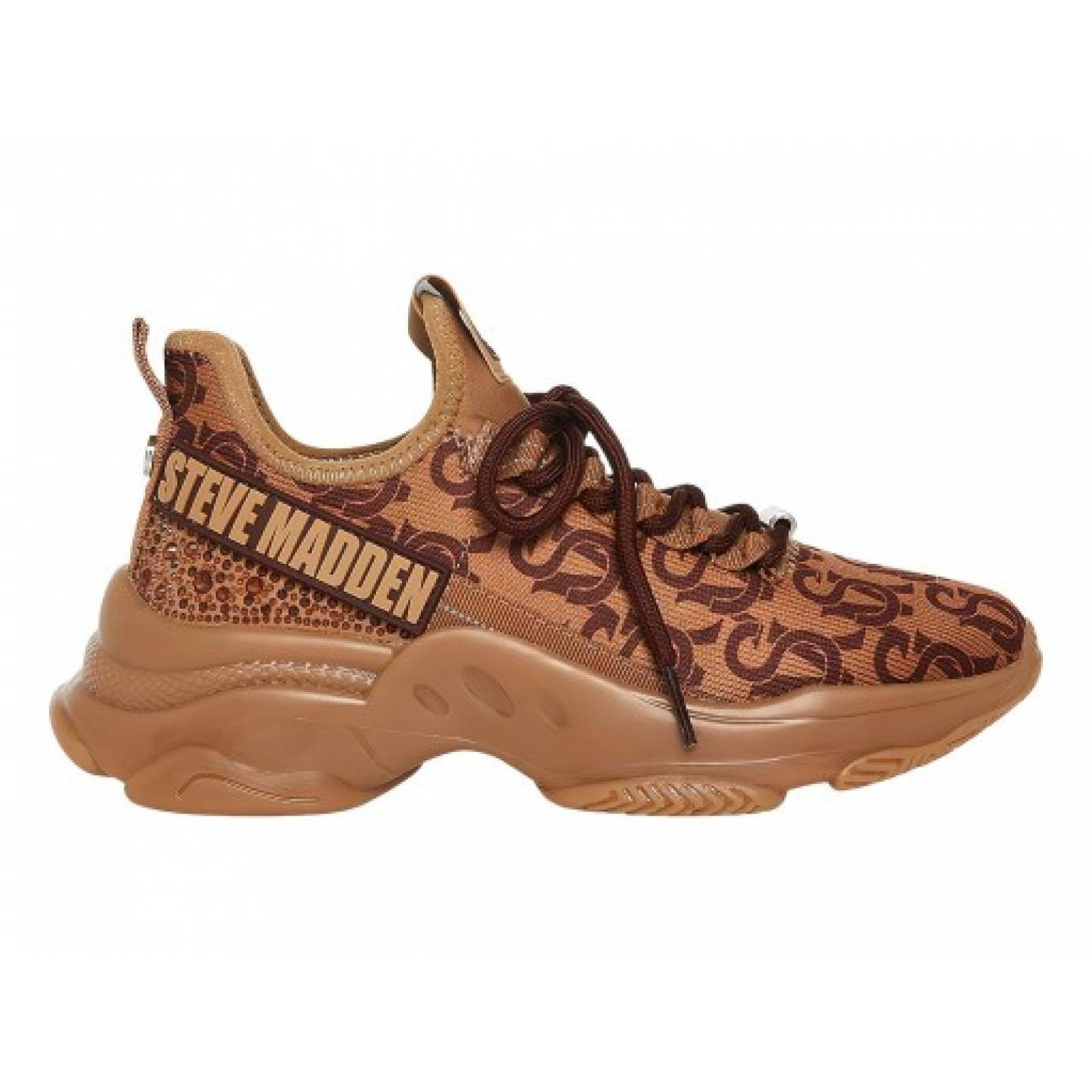 Tenis STEVE MADDEN MAXILL A SM BROWN TAN 22 0 DAMAS