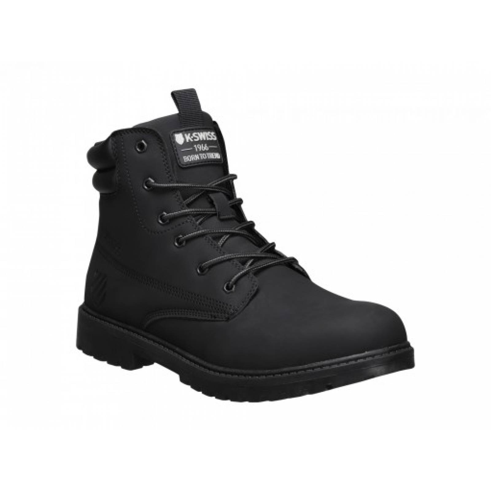 BOTA DE TRABAJO K SWISS 0F498 001 BLACK LINCOLN 25 30 Hombre